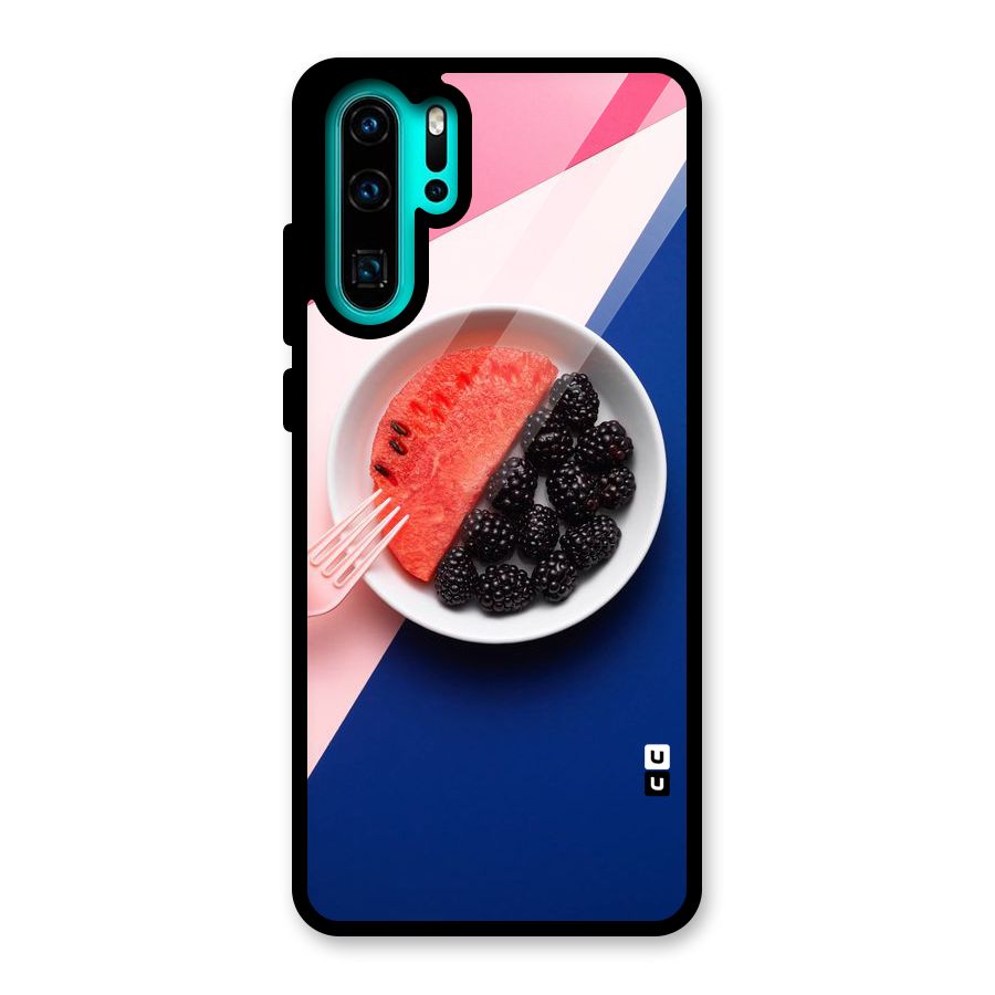 Fresh Fruit Season Glass Back Case for Huawei P30 Pro