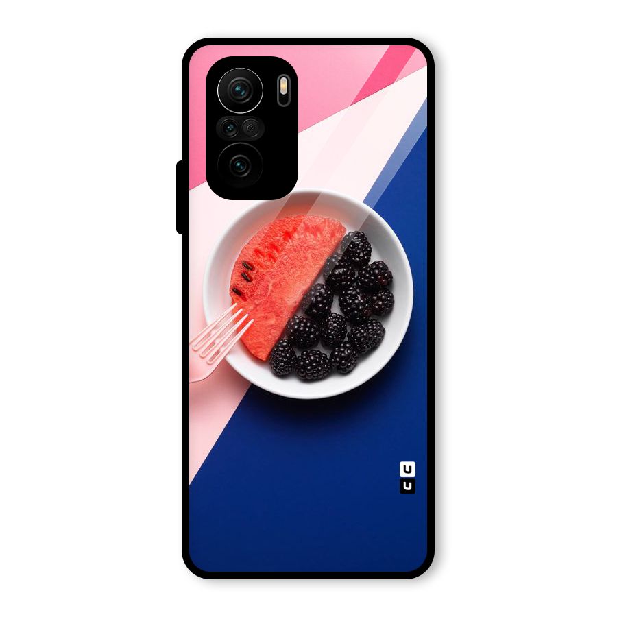 Fresh Fruit Season Glass Back Case for Mi 11X Pro