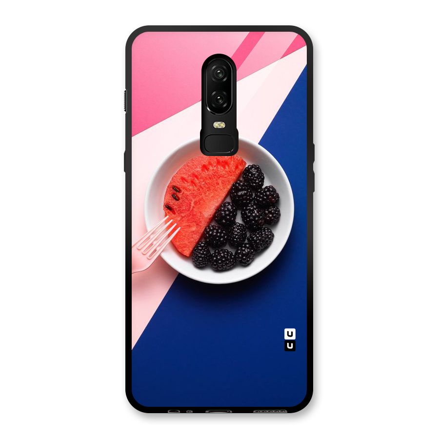 Fresh Fruit Season Glass Back Case for OnePlus 6