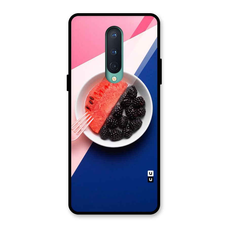 Fresh Fruit Season Glass Back Case for OnePlus 8