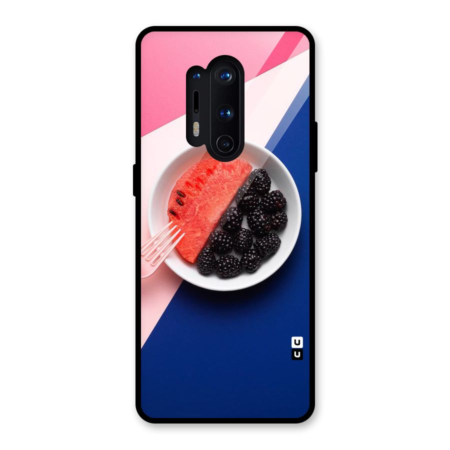 Fresh Fruit Season Glass Back Case for OnePlus 8 Pro