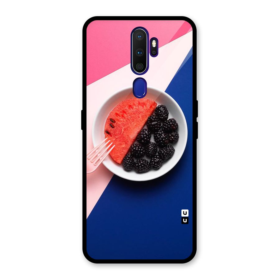 Fresh Fruit Season Glass Back Case for Oppo A9 (2020)