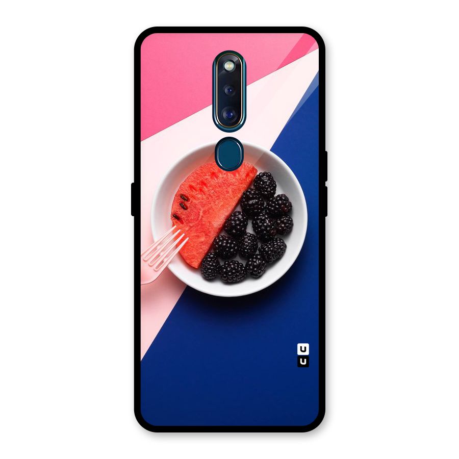 Fresh Fruit Season Glass Back Case for Oppo F11 Pro