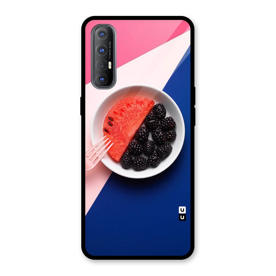 Fresh Fruit Season Glass Back Case for Oppo Reno3 Pro