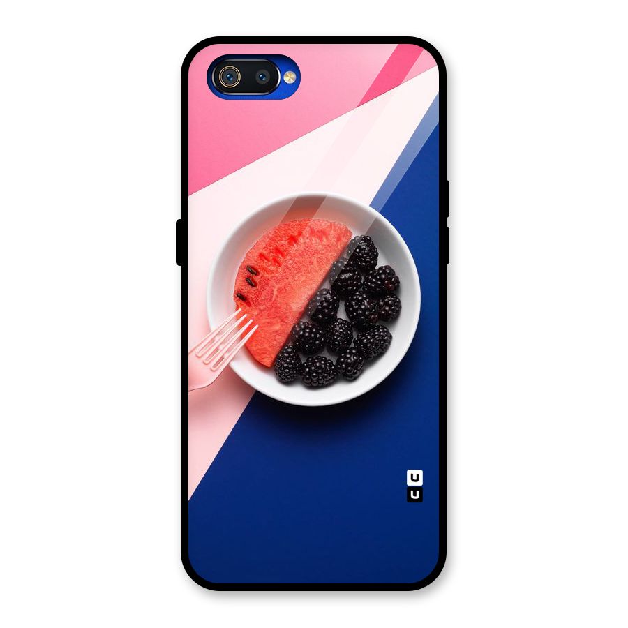 Fresh Fruit Season Glass Back Case for Realme C2