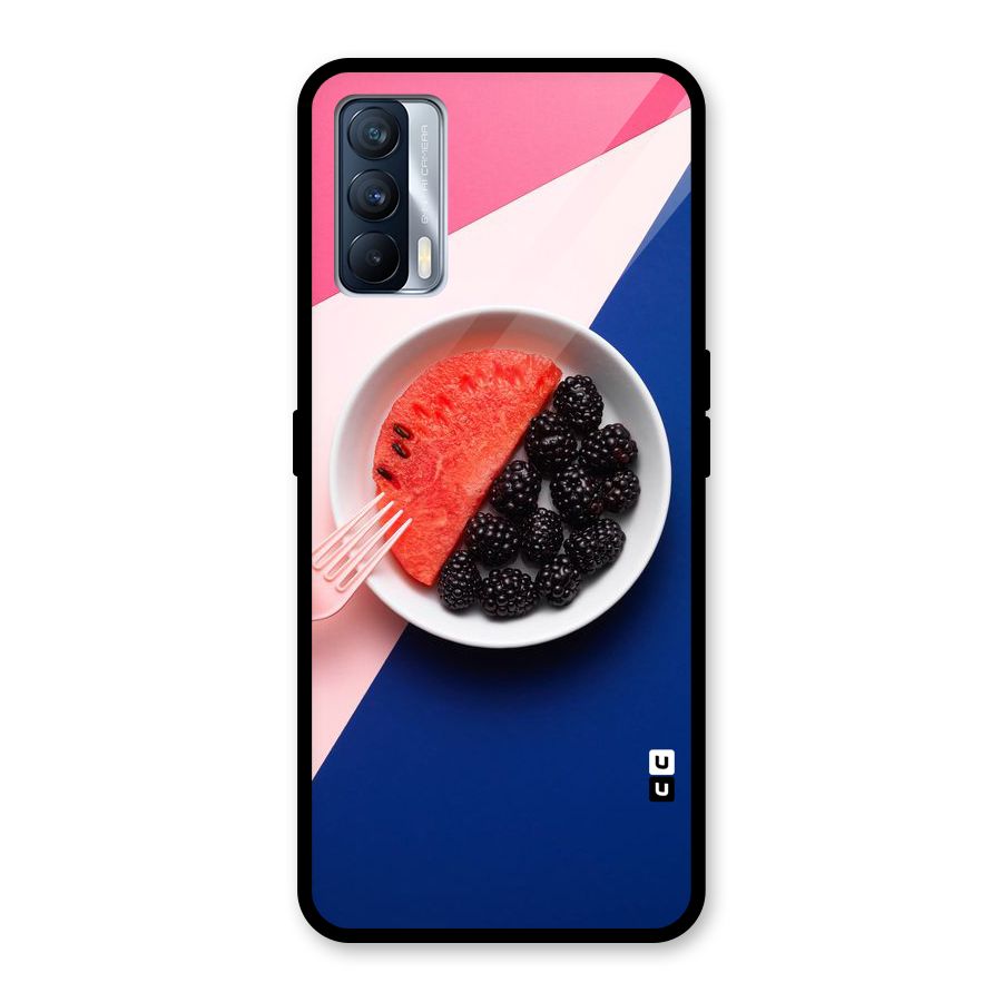 Fresh Fruit Season Glass Back Case for Realme X7