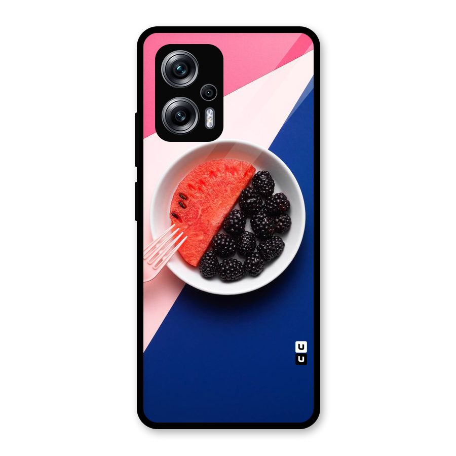 Fresh Fruit Season Glass Back Case for Redmi K50i