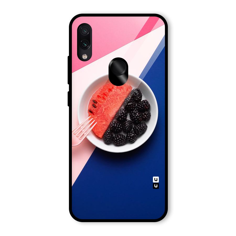 Fresh Fruit Season Glass Back Case for Redmi Note 7 Pro