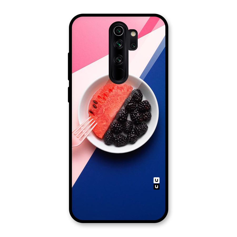 Fresh Fruit Season Glass Back Case for Redmi Note 8 Pro