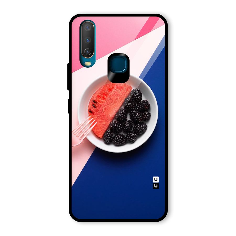 Fresh Fruit Season Glass Back Case for Vivo U10