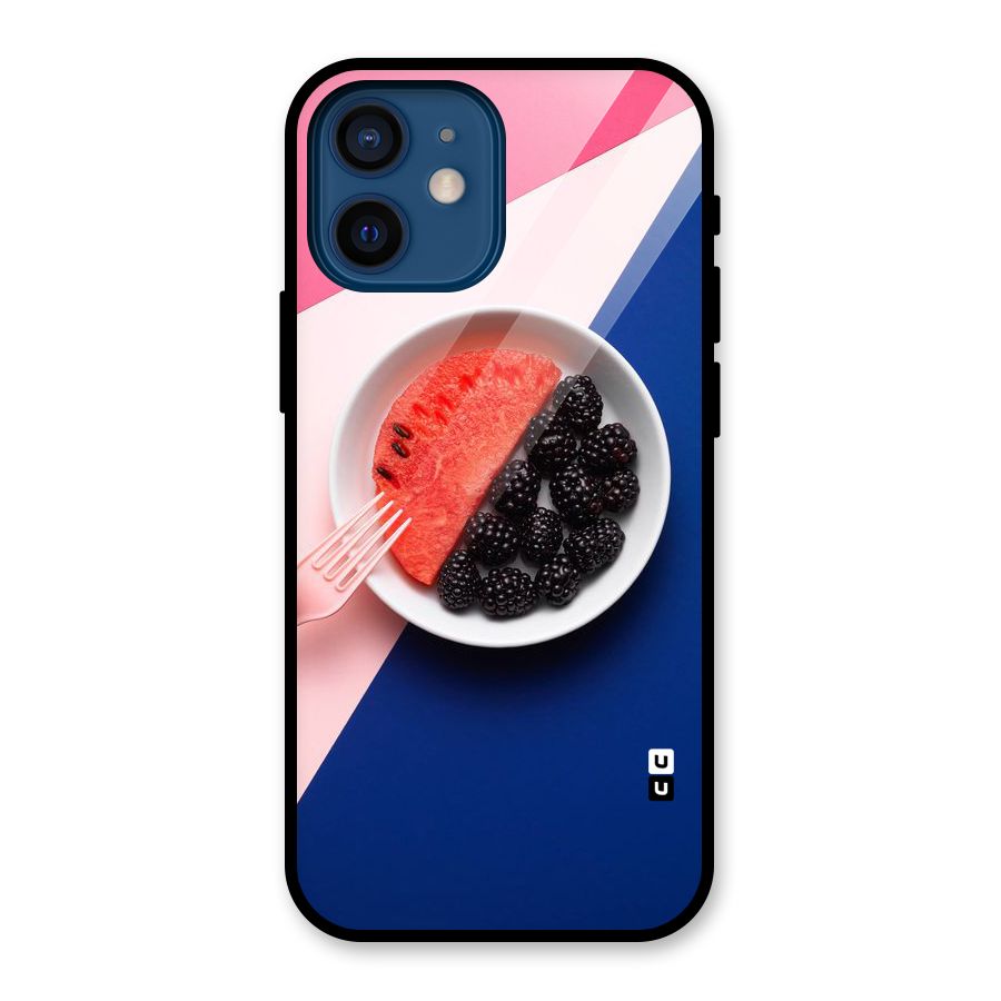 Fresh Fruit Season Glass Back Case for iPhone 12 Mini