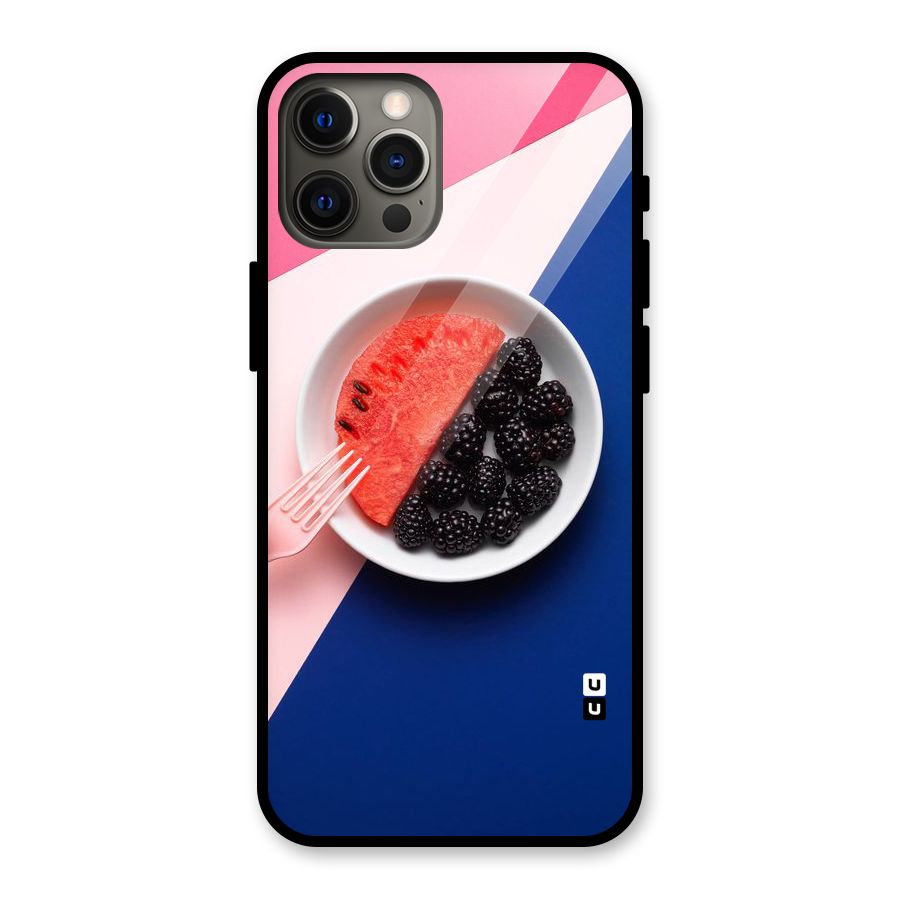 Fresh Fruit Season Glass Back Case for iPhone 12 Pro Max