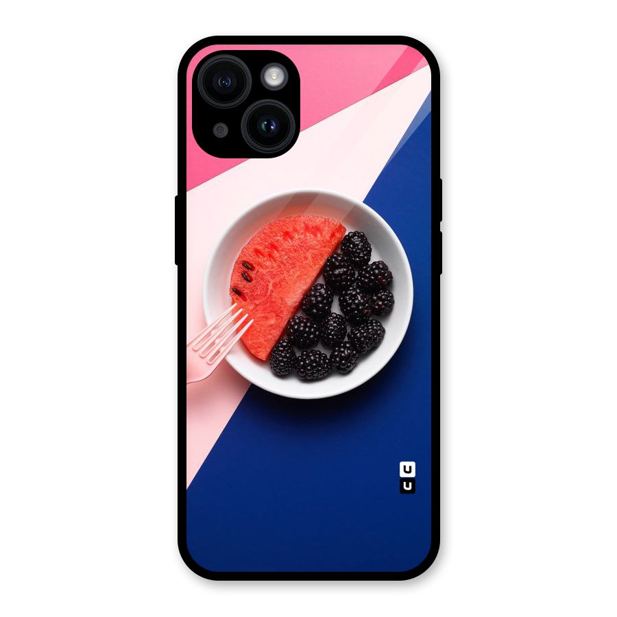 Fresh Fruit Season Glass Back Case for iPhone 14