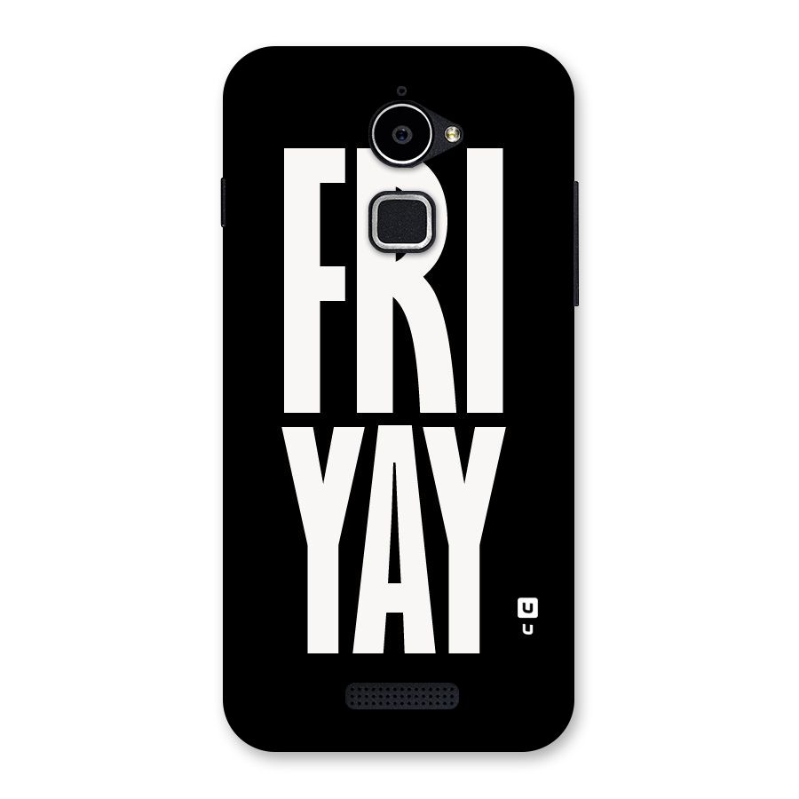 Fri Yay Back Case for Coolpad Note 3 Lite