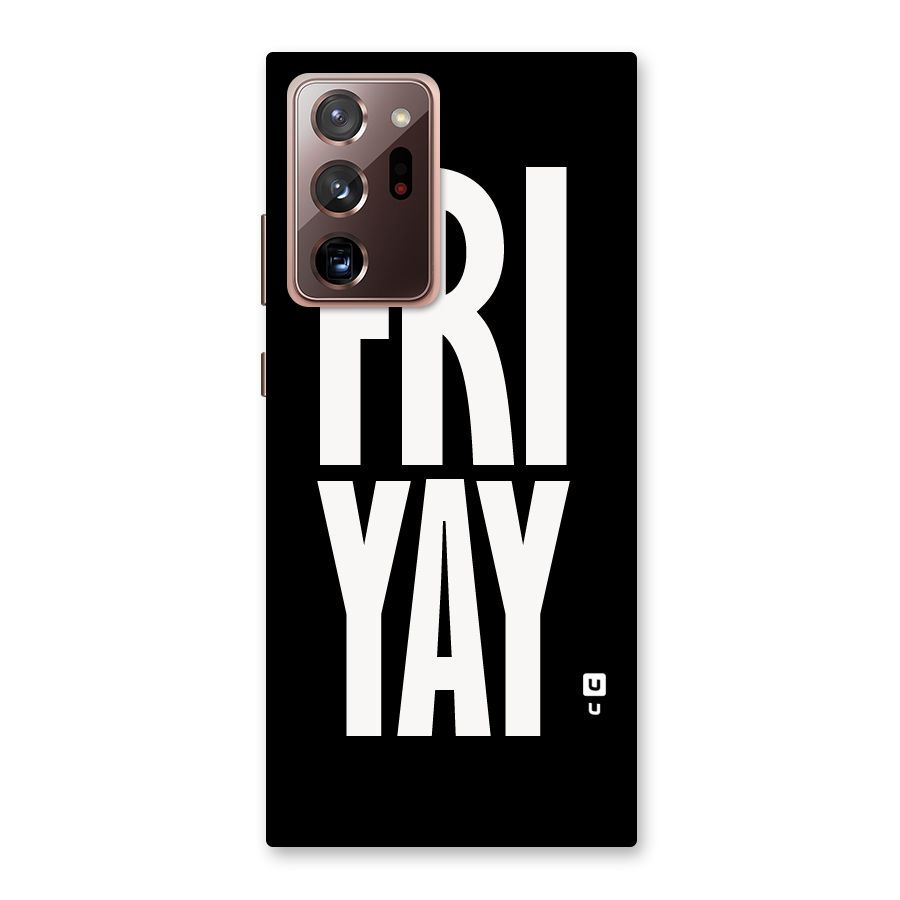 Fri Yay Back Case for Galaxy Note 20 Ultra