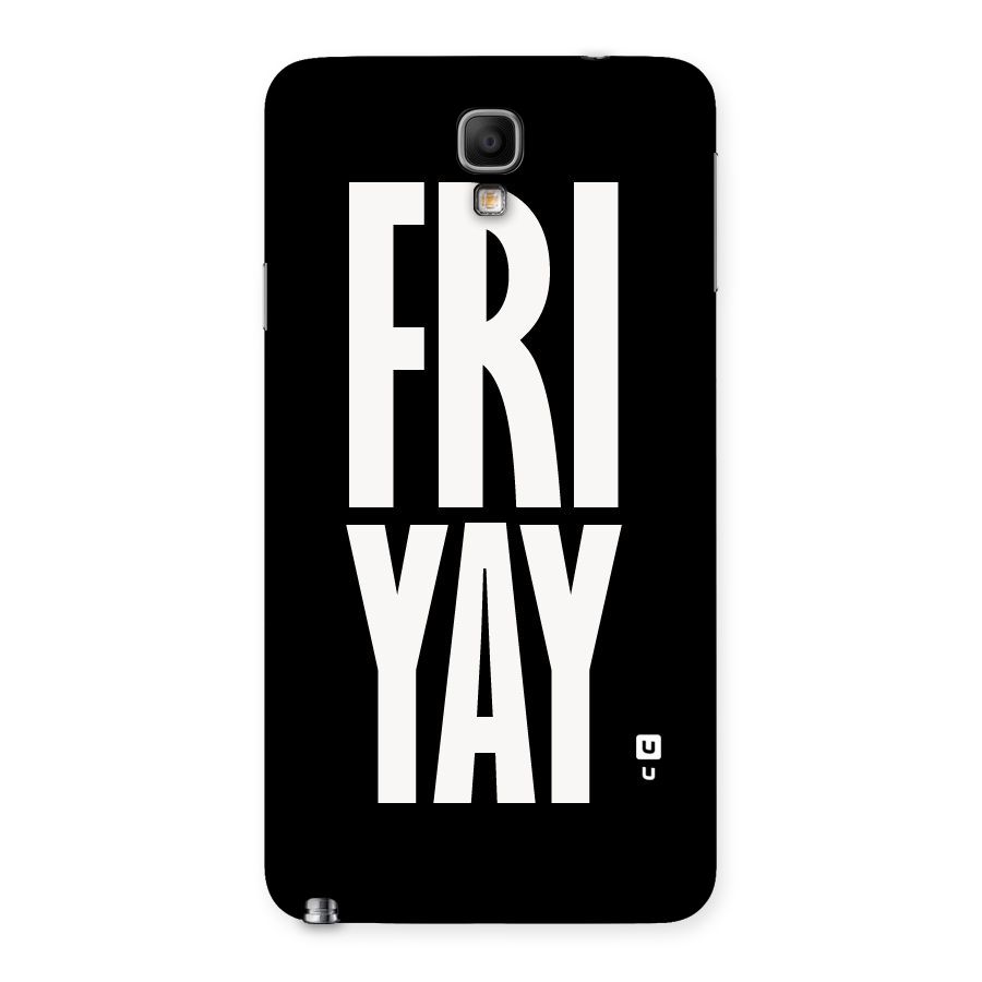 Fri Yay Back Case for Galaxy Note 3 Neo