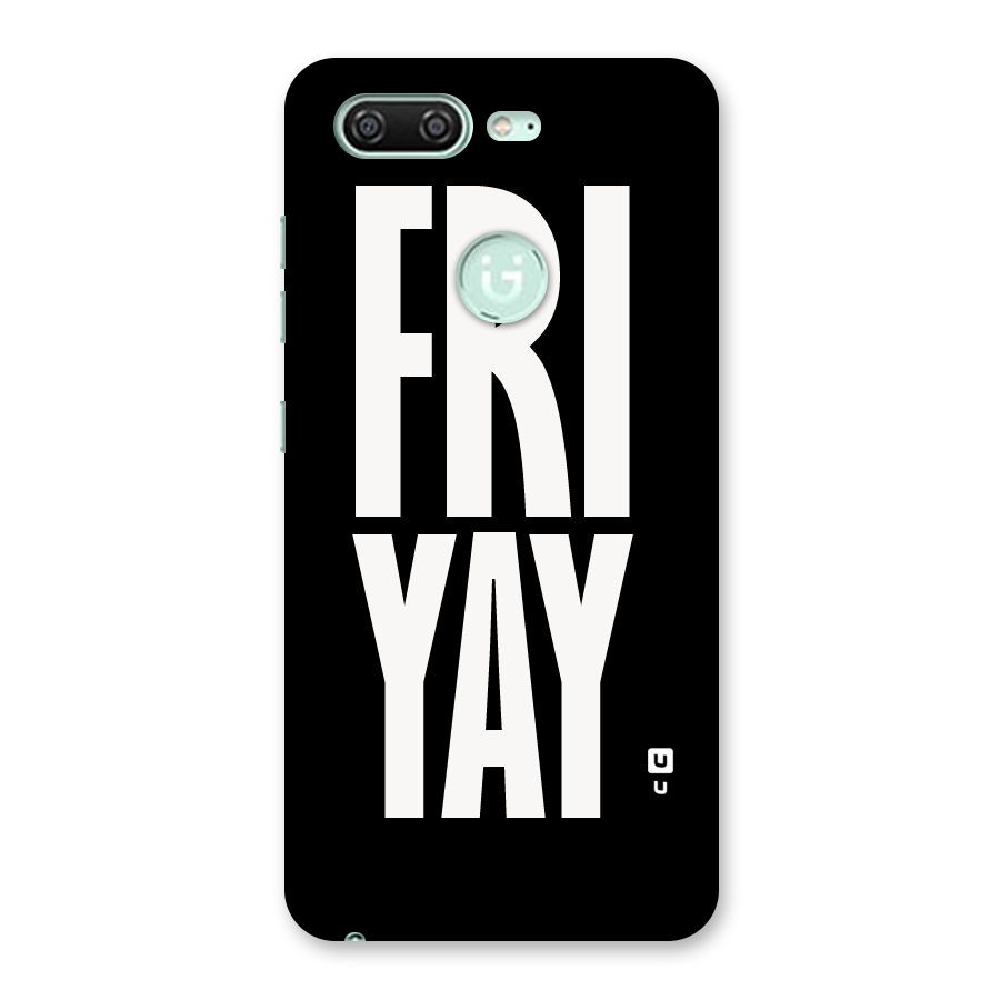 Fri Yay Back Case for Gionee S10