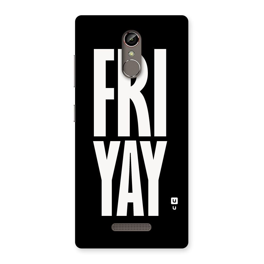 Fri Yay Back Case for Gionee S6s