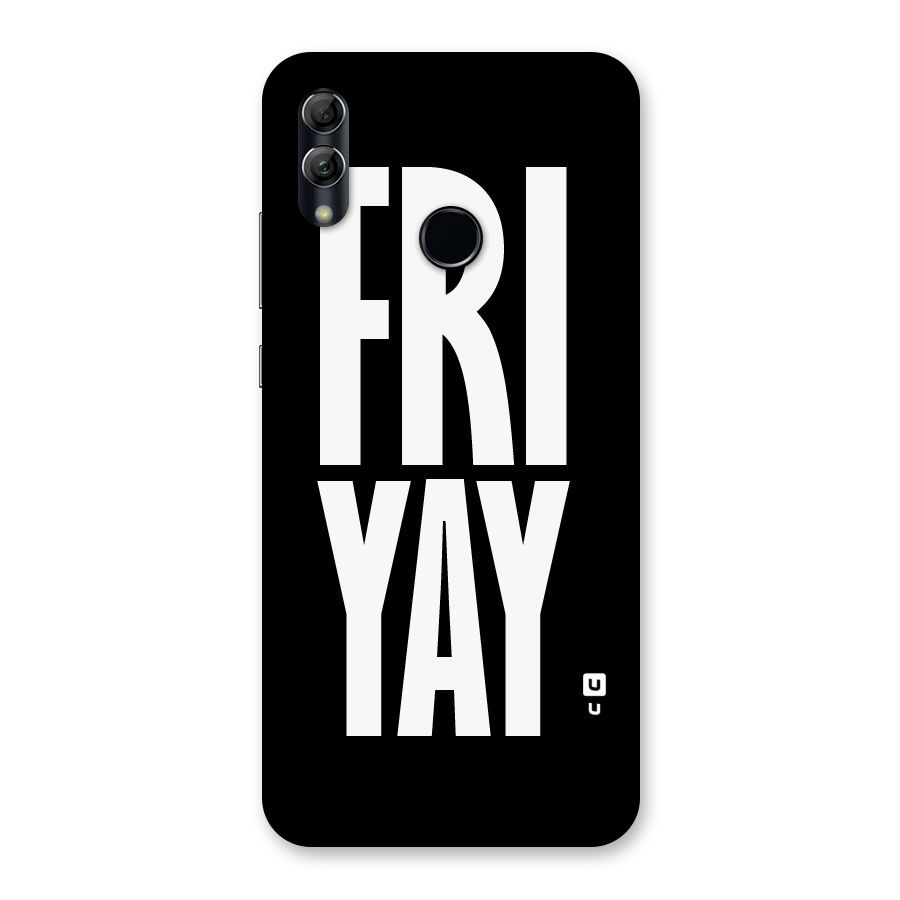 Fri Yay Back Case for Honor 10 Lite