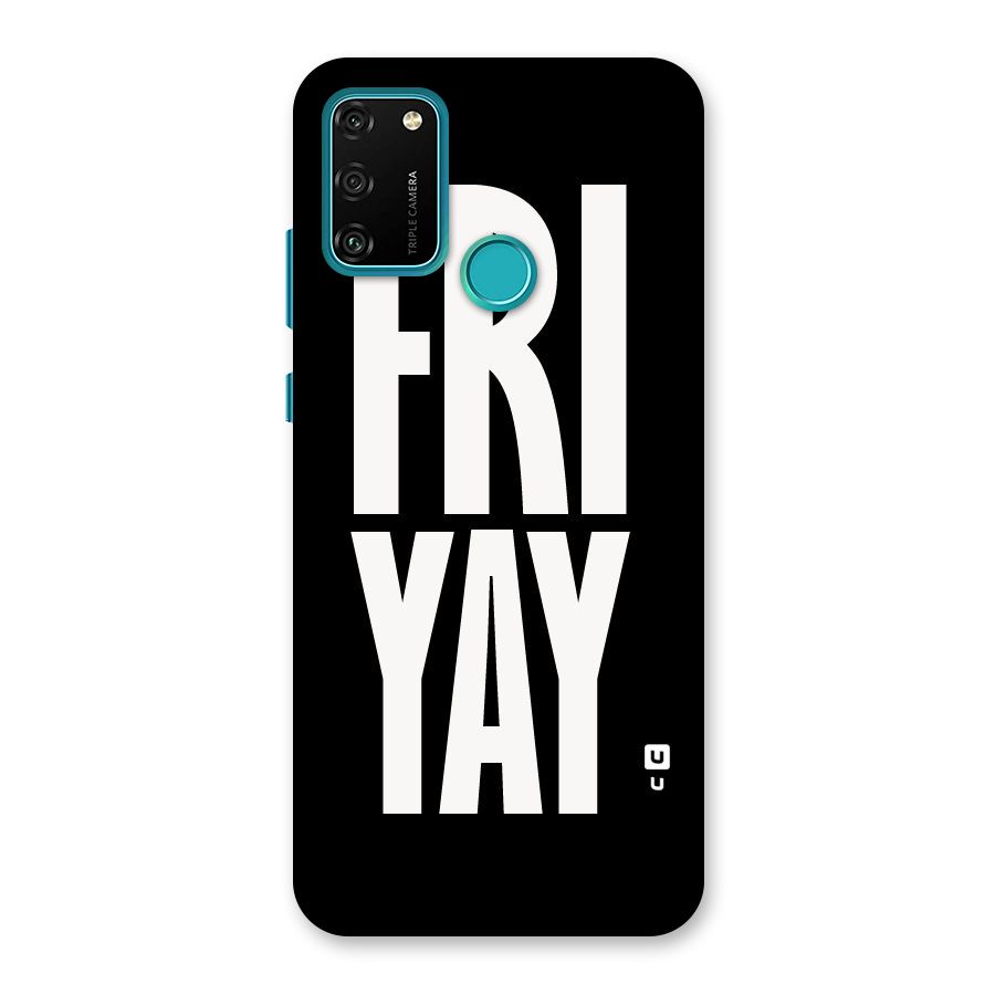 Fri Yay Back Case for Honor 9A
