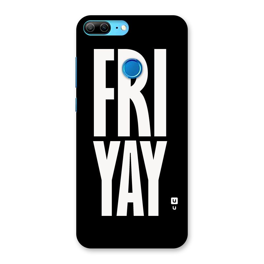 Fri Yay Back Case for Honor 9 Lite