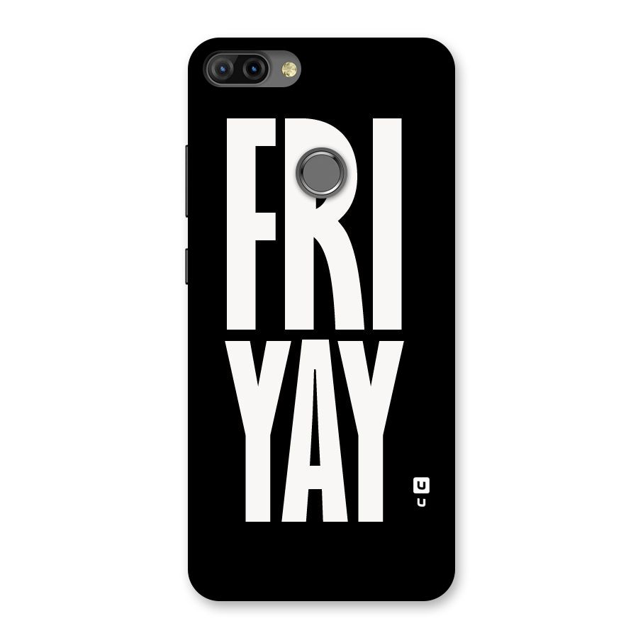 Fri Yay Back Case for Infinix Hot 6 Pro