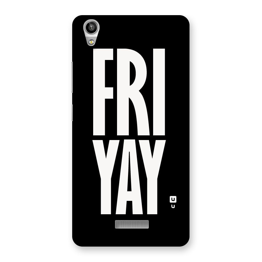 Fri Yay Back Case for Lava-Pixel-V1