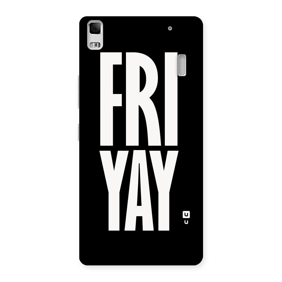 Fri Yay Back Case for Lenovo A7000
