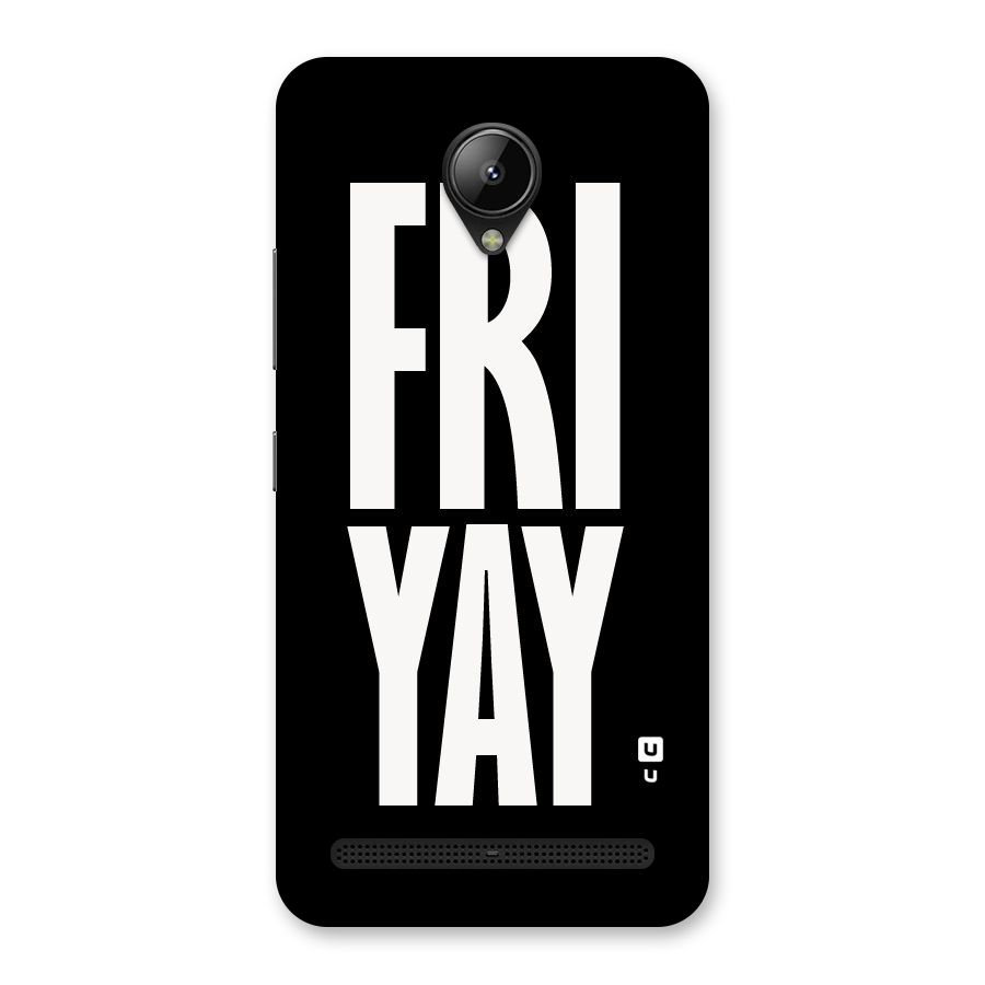 Fri Yay Back Case for Lenovo C2
