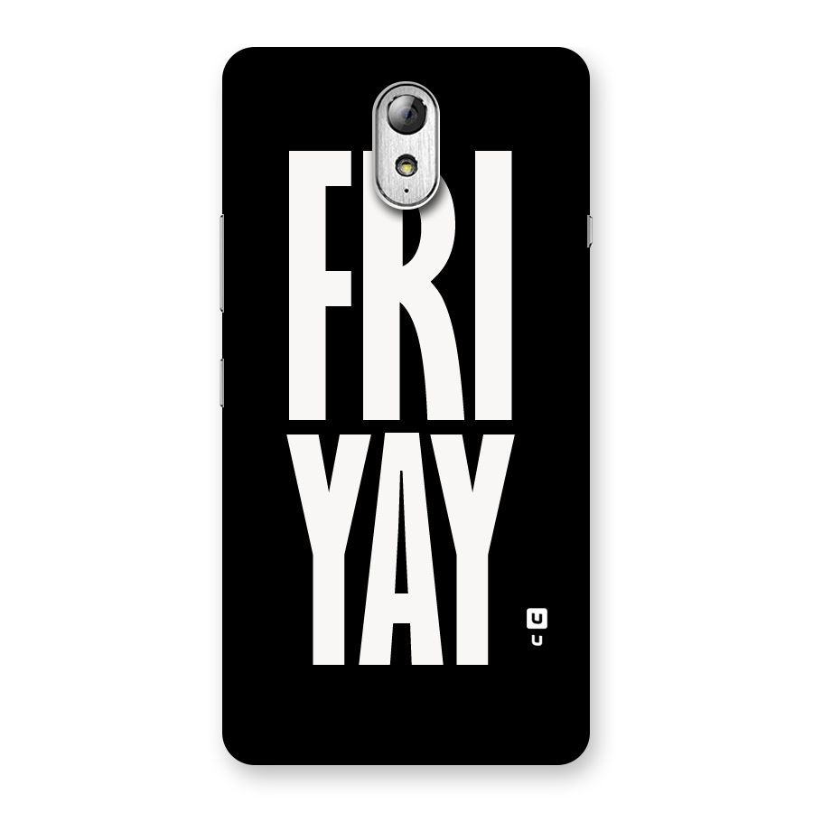 Fri Yay Back Case for Lenovo Vibe P1M