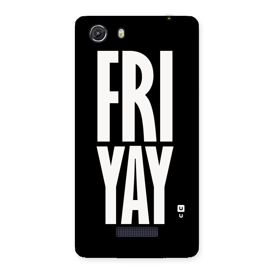 Fri Yay Back Case for Micromax Unite 3