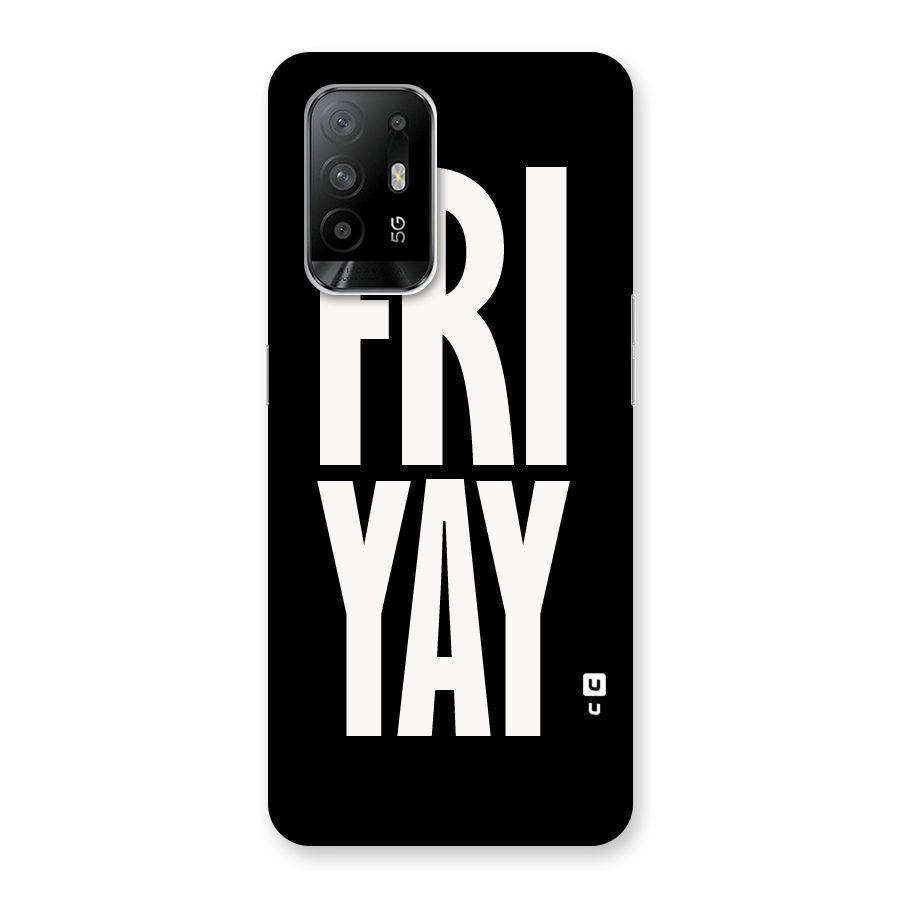 Fri Yay Back Case for Oppo F19 Pro Plus 5G
