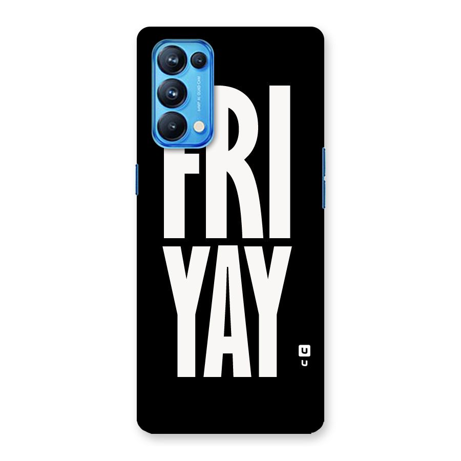 Fri Yay Back Case for Oppo Reno5 Pro 5G