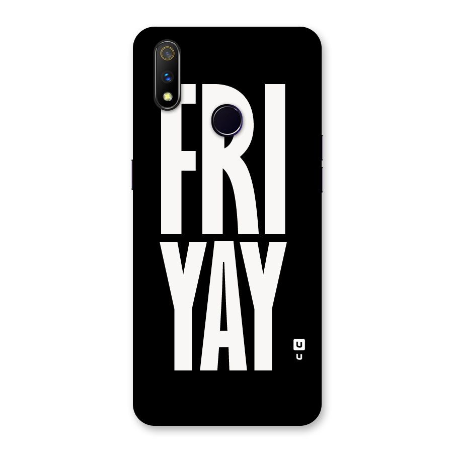 Fri Yay Back Case for Realme 3 Pro