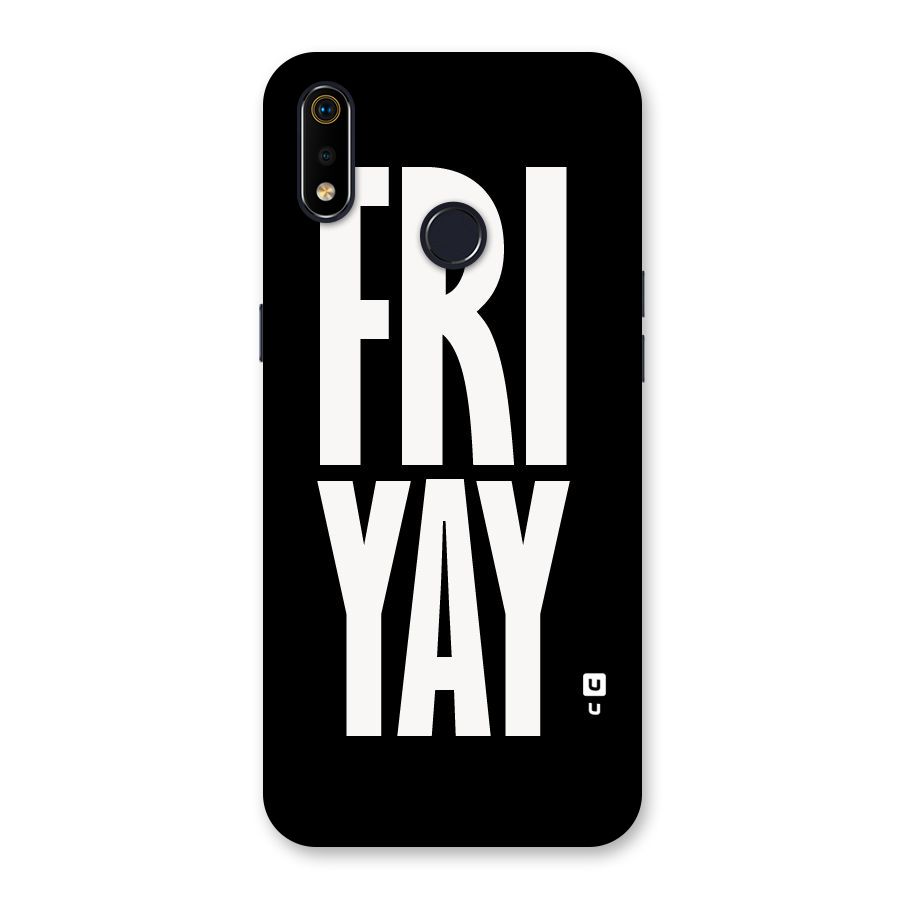 Fri Yay Back Case for Realme 3i