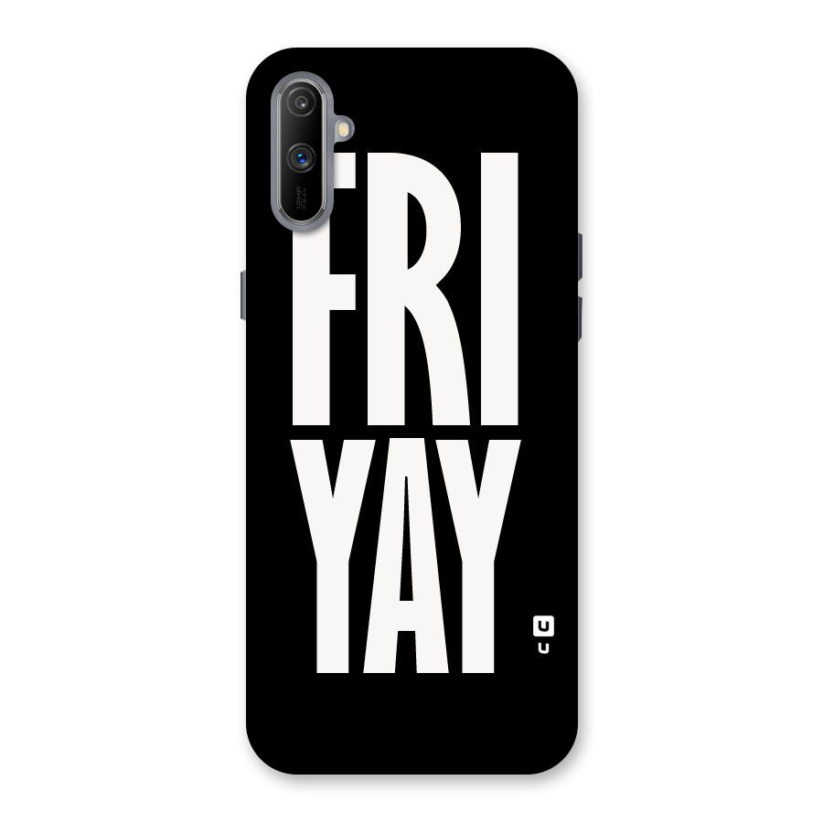 Fri Yay Back Case for Realme C3