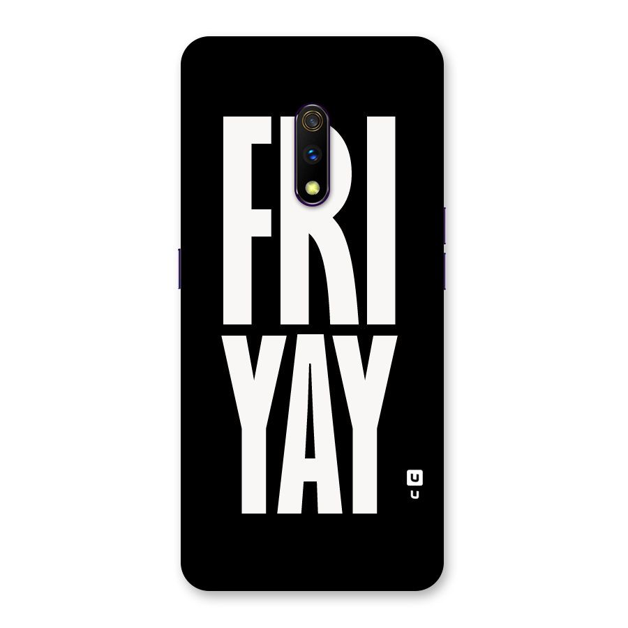 Fri Yay Back Case for Realme X