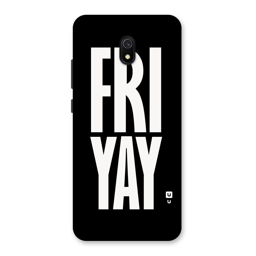 Fri Yay Back Case for Redmi 8A