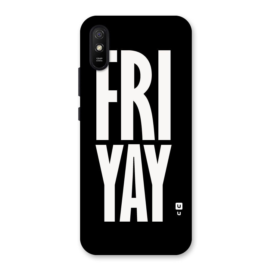 Fri Yay Back Case for Redmi 9A