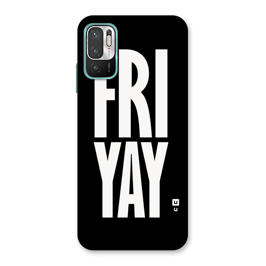 Fri Yay Back Case for Redmi Note 10T 5G