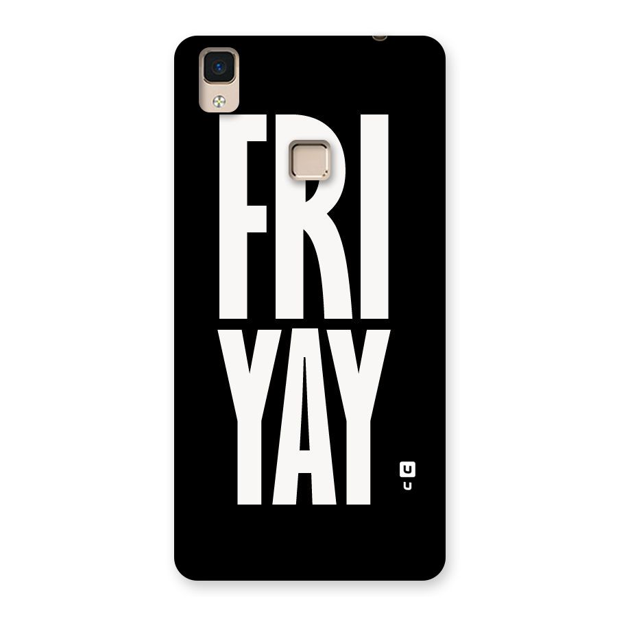 Fri Yay Back Case for V3 Max
