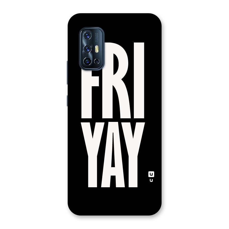 Fri Yay Back Case for Vivo V17