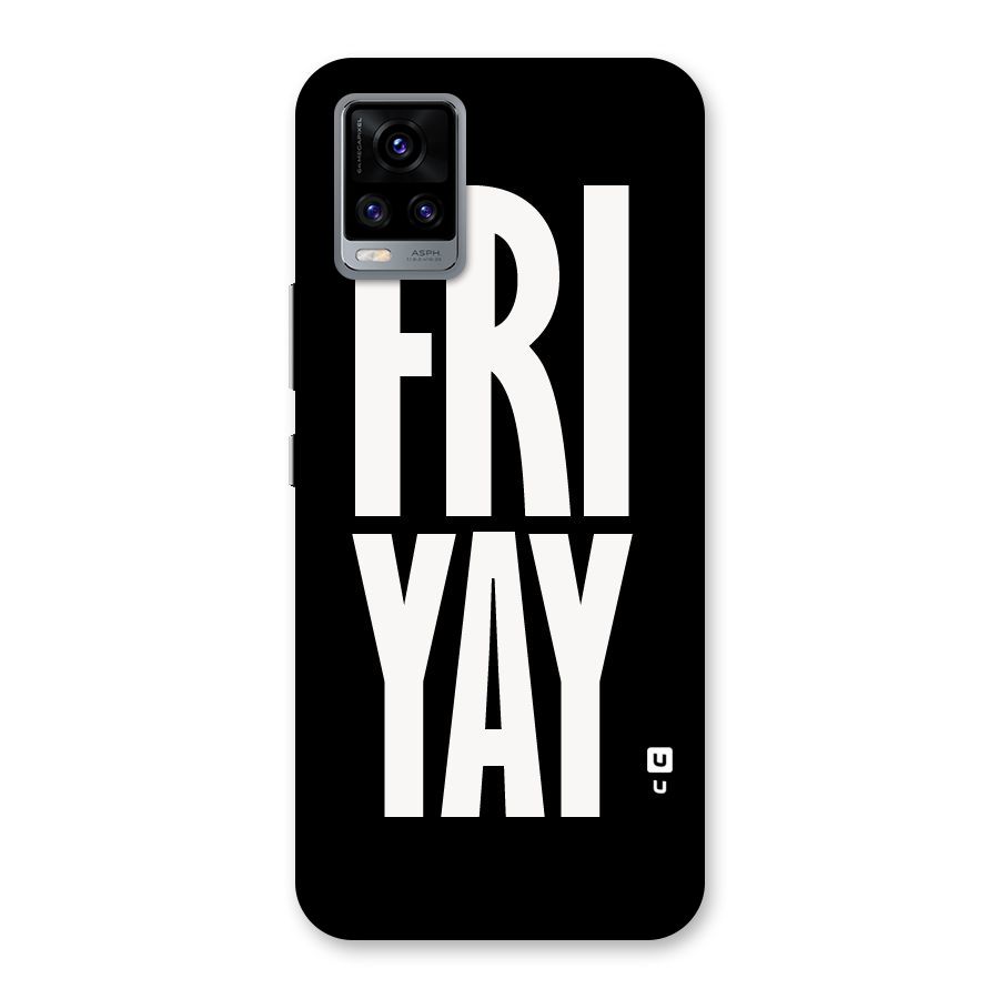 Fri Yay Back Case for Vivo V20