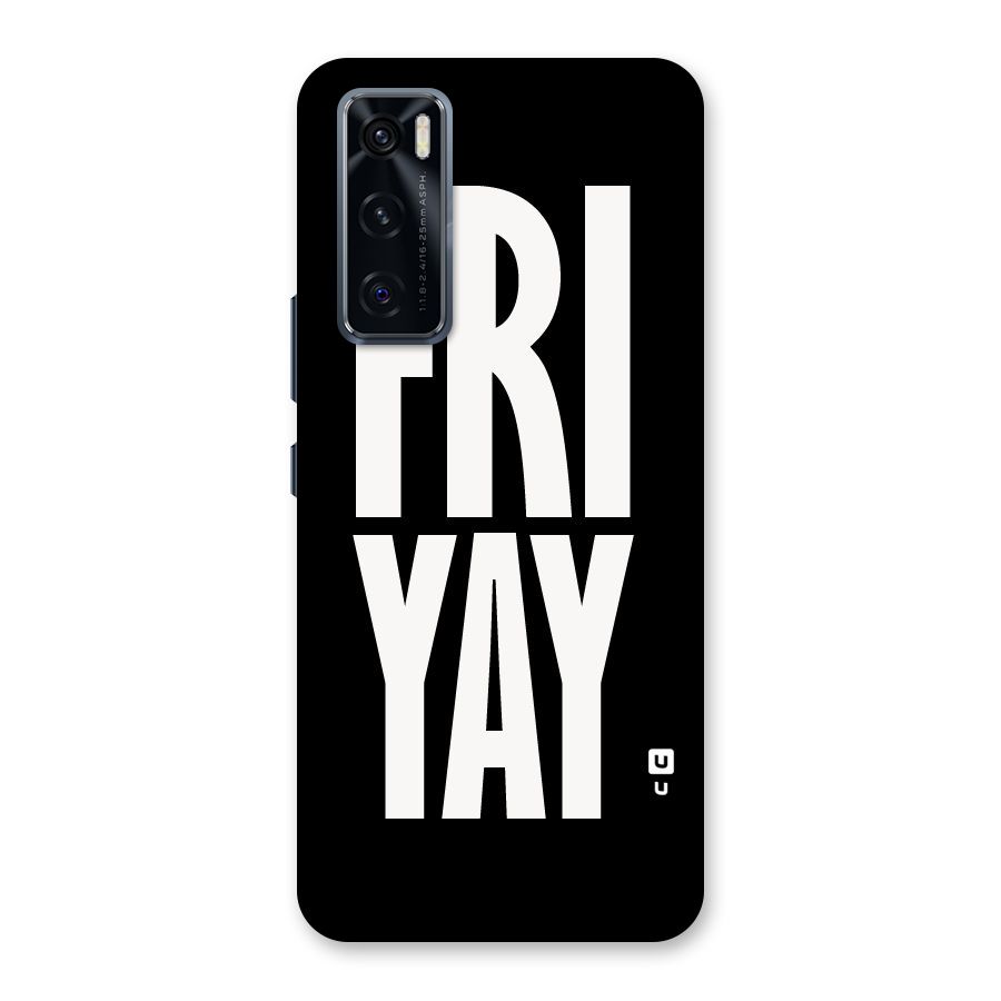 Fri Yay Back Case for Vivo V20 SE
