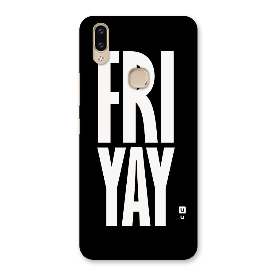 Fri Yay Back Case for Vivo V9 Youth