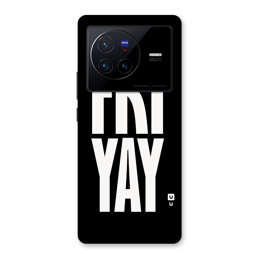 Fri Yay Back Case for Vivo X80