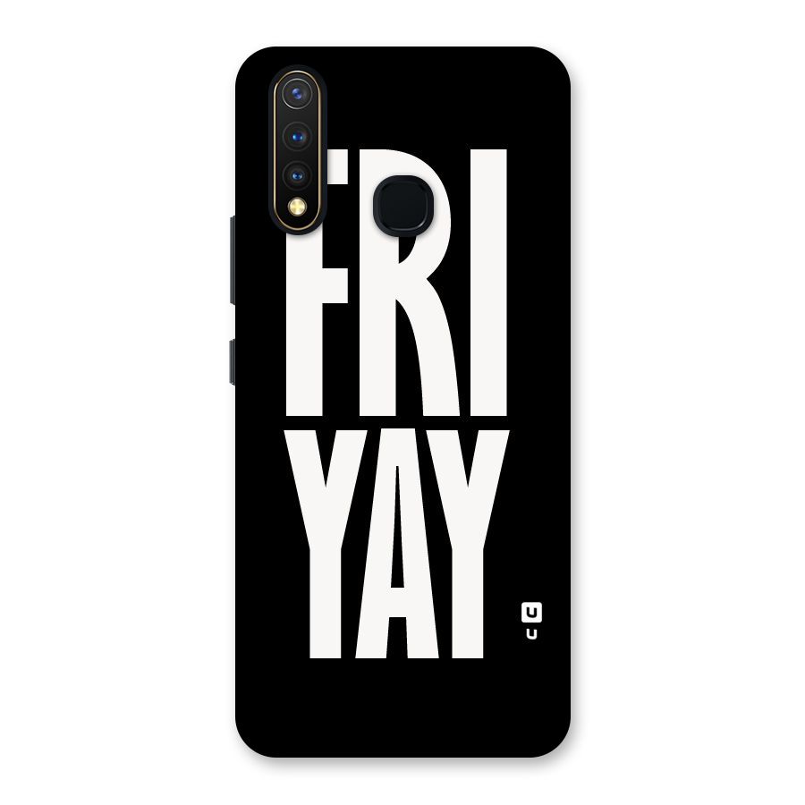 Fri Yay Back Case for Vivo Y19