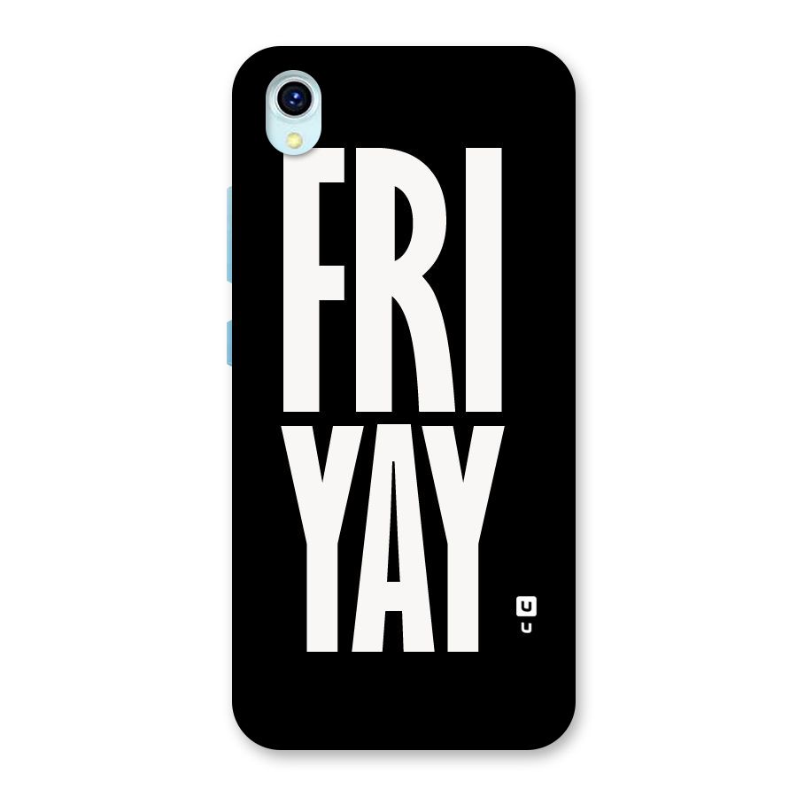 Fri Yay Back Case for Vivo Y1s