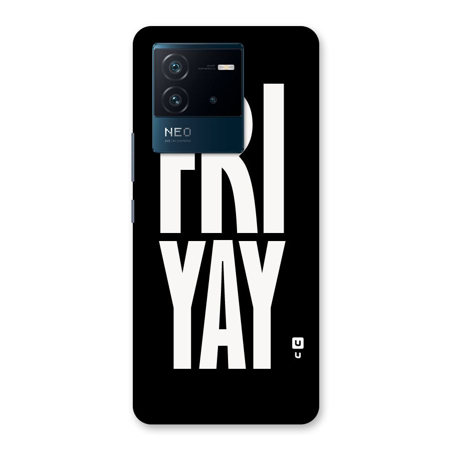 Fri Yay Back Case for Vivo iQOO Neo 6 5G