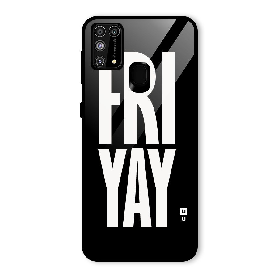 Fri Yay Glass Back Case for Galaxy F41